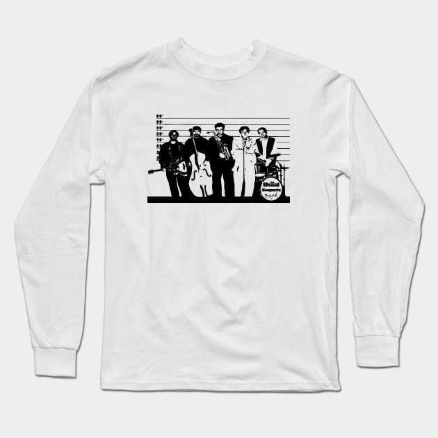 The Usual Suspects Jazz Band Long Sleeve T-Shirt by bernatc